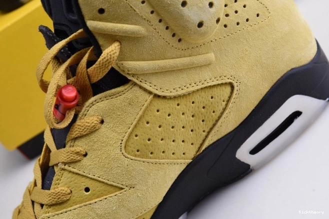 Kick Theory 6 TRAVIS YELLOW X SCOTT JORDAN CN1084-300 AIR 0730